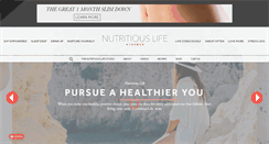 Desktop Screenshot of nutritiouslife.com